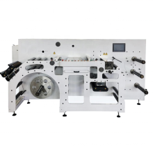 Automatic High speed servo motor rewind machinery roll to roll label inspection slitting rewinding machine